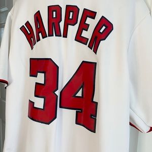 Bryce Harper Washigton Nationals Majestic Jersey